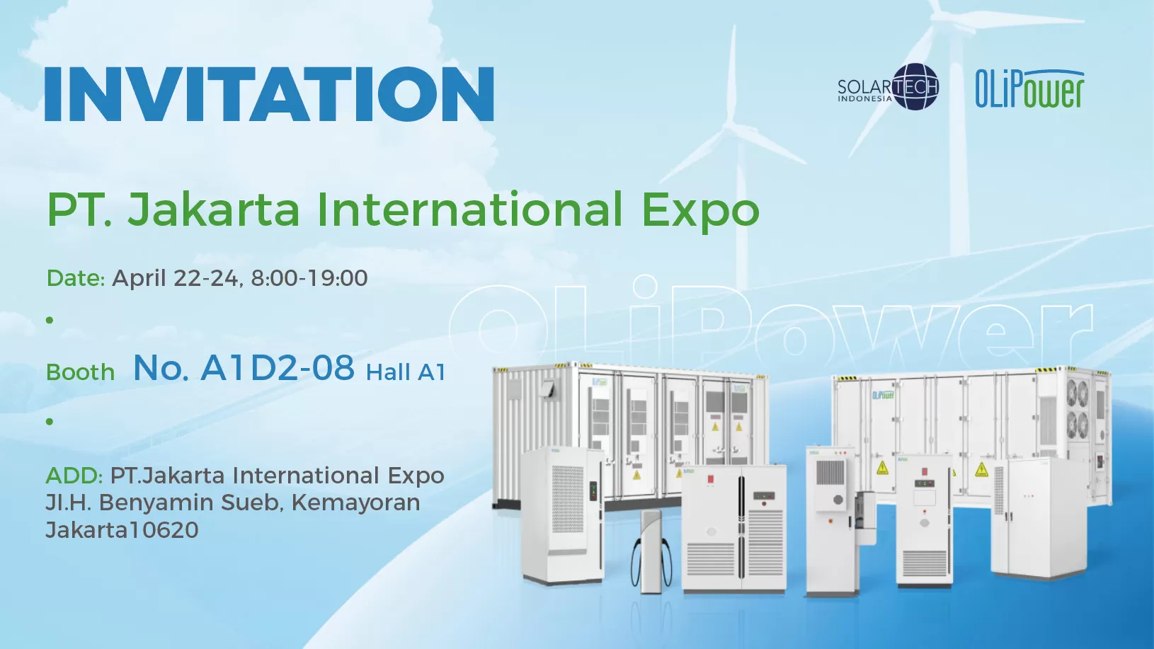 OLiPower to Exhibit at Battery Indonesia 2026