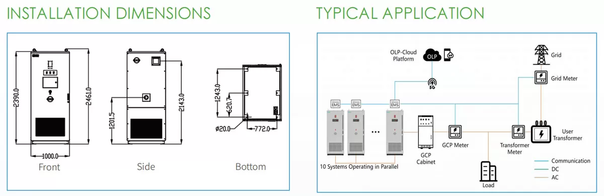 125kw/261kwh Liquid-cooled ESS Cabinet 125kw/261kwh Liquid-cooled ESS Cabinet