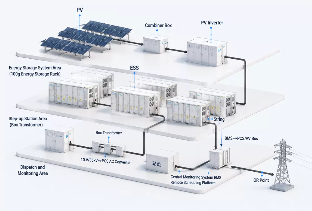 Utility-Scale ESS: Grid-Side Infrastructure Solutions